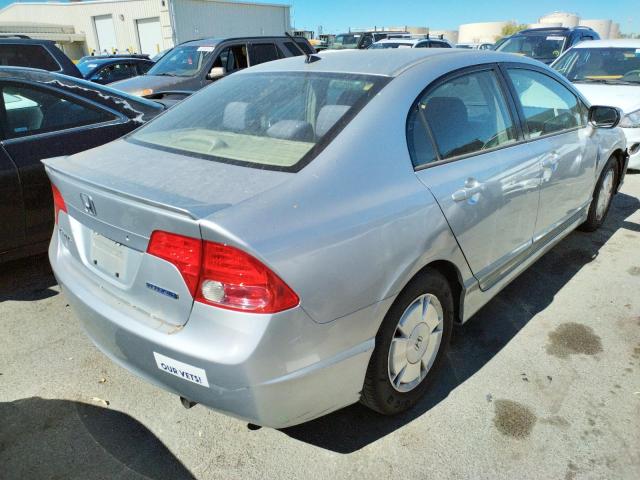 Photo 4 from auction – 2006 HONDA CIVIC HYBR with VIN JHMFA36216S025762