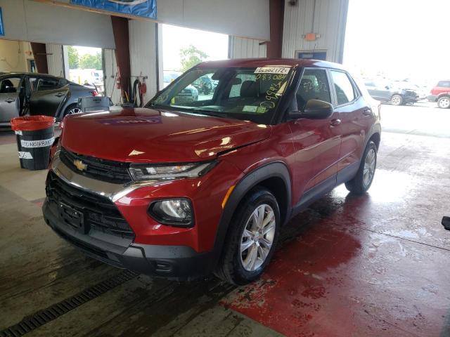 Photo 2 from auction – 2021 CHEVROLET TRAILBLAZE with VIN KL79MMS24MB083084