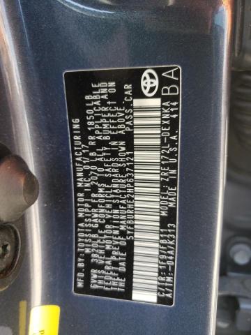 Photo 10 from auction – 2017 TOYOTA COROLLA L with VIN 5YFBURHE2HP637121