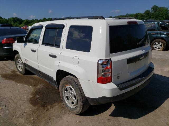 Photo 3 from auction – 2017 JEEP PATRIOT SP with VIN 1C4NJRBBXHD194384