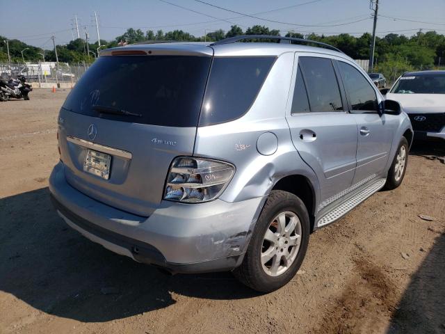 Photo 4 from auction – 2007 MERCEDES-BENZ ML 350 with VIN 4JGBB86E17A217898