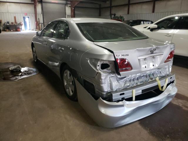 Photo 3 from auction – 2005 LEXUS ES 330 with VIN JTHBA30G355062327