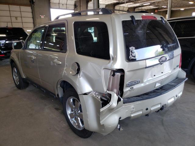 Photo 3 from auction – 2010 FORD ESCAPE LIM with VIN 1FMCU0EGXAKC77117