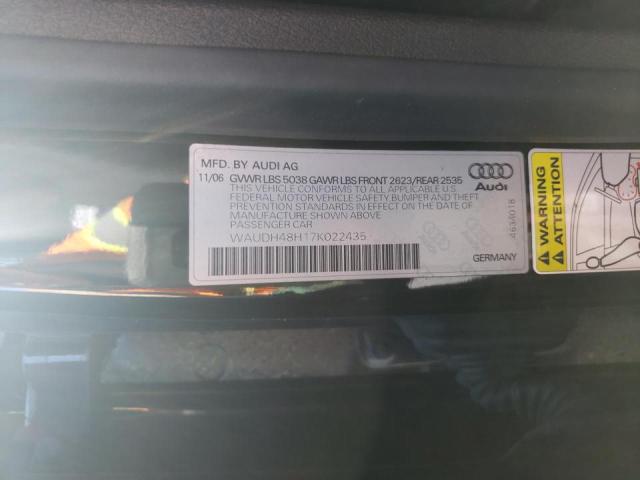 Zdjęcie 10 z aukcji – 2007 AUDI A4 3.2 CAB z VIN WAUDH48H17K022435