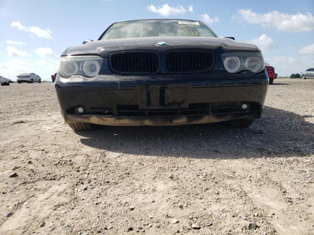 Photo 9 from auction – 2004 BMW 745 LI with VIN WBAGN63594DS53078