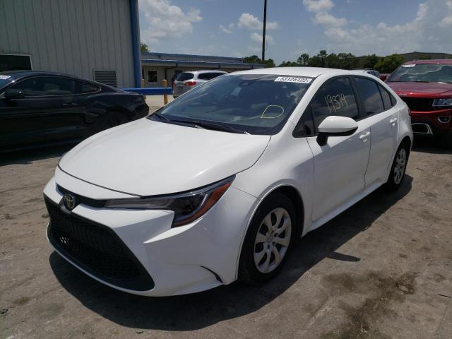 Photo 2 from auction – 2021 TOYOTA COROLLA LE with VIN 5YFEPMAEXMP236315