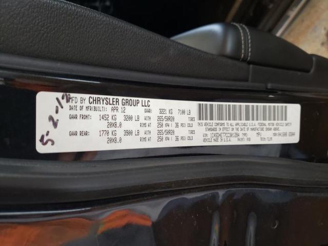 Photo 10 from auction – 2012 DODGE DURANGO CI with VIN 1C4SDHET7CC301284