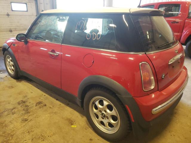 Photo 3 from auction – 2003 MINI COOPER with VIN WMWRC33483TC45212