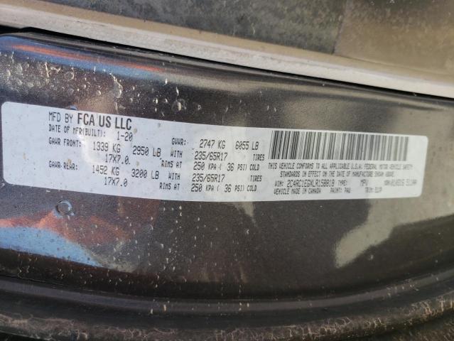 Photo 10 from auction – 2020 CHRYSLER PACIFICA T with VIN 2C4RC1EGXLR158818
