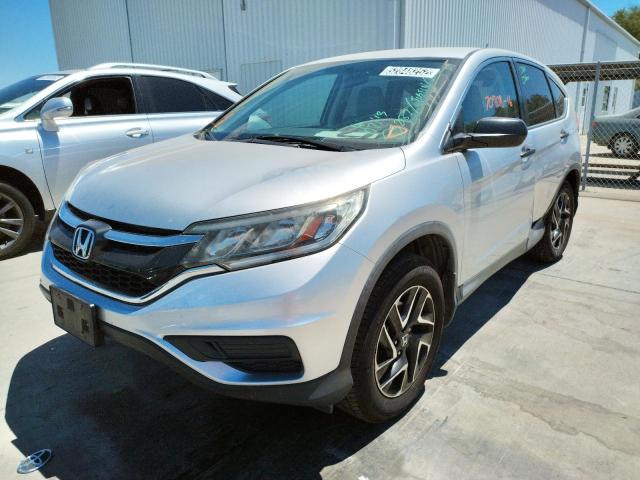 Photo 2 from auction – 2016 HONDA CR-V SE with VIN 2HKRM3H46GH545766