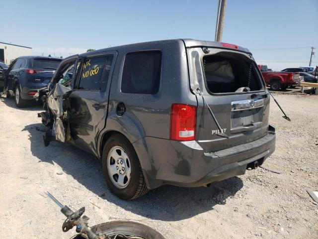 Photo 3 from auction – 2012 HONDA PILOT LX with VIN 5FNYF3H21CB032924