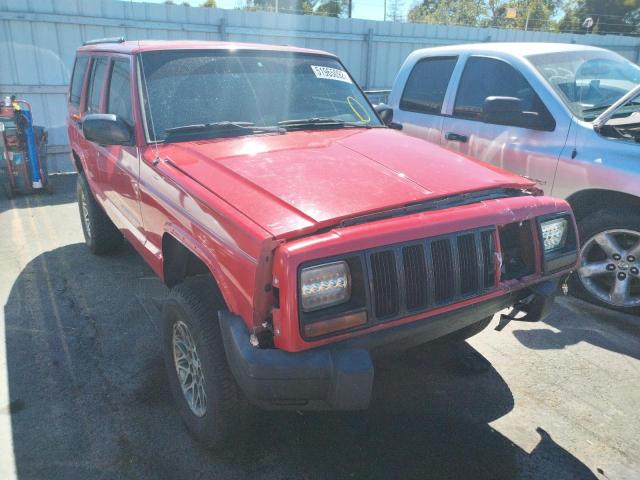 JEEP CHEROKEE S 2001 with VIN 1J4FF48S81L573664 - Photo from auction