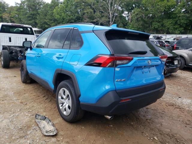 Photo 3 from auction – 2021 TOYOTA RAV4 LE with VIN 2T3H1RFV7MW154553