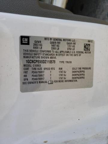 Photo 10 from auction – 2013 CHEVROLET SILVERADO with VIN 1GCNCPEX6DZ110578