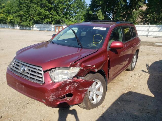 Photo 2 from auction – 2010 TOYOTA HIGHLANDER with VIN 5TDBK3EH6AS036311