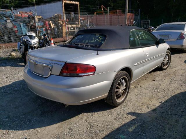 Photo 4 from auction – 2002 CHRYSLER SEBRING LI with VIN 1C3EL65R72N305464