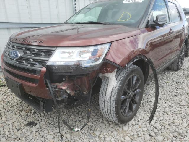 Photo 9 from auction – 2018 FORD EXPLORER X with VIN 1FM5K8D82JGC52478