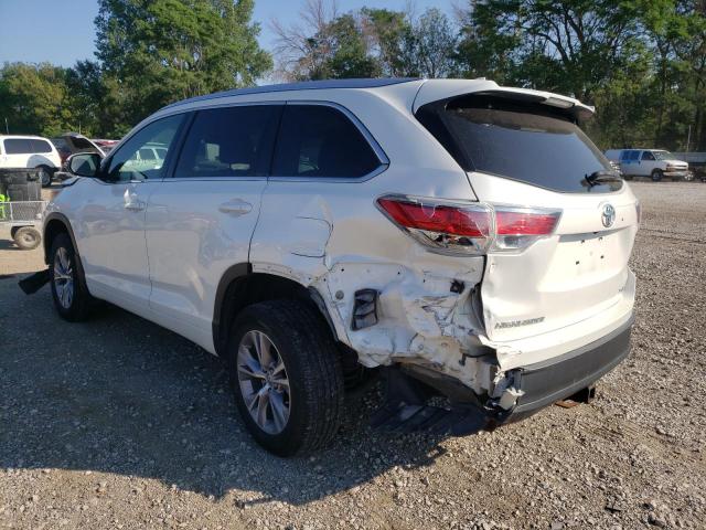 Photo 3 from auction – 2015 TOYOTA HIGHLANDER with VIN 5TDJKRFH4FS099010