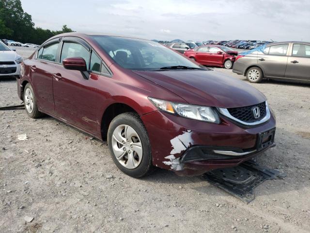 HONDA CIVIC LX 2014 with VIN 2HGFB2F55EH543092 - Photo from auction