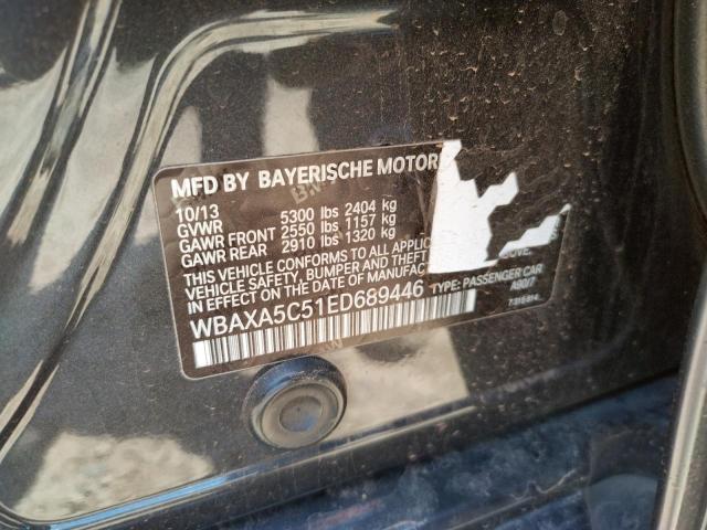 Photo 10 from auction – 2014 BMW 535 D with VIN WBAXA5C51ED689446