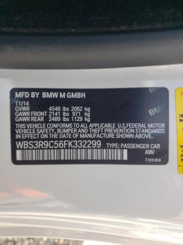 Photo 10 from auction – 2015 BMW M4 with VIN WBS3R9C56FK332299