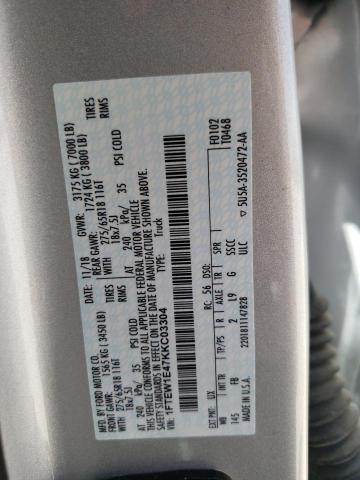 Photo 10 from auction – 2019 FORD F150 SUPER with VIN 1FTEW1E47KKC03304