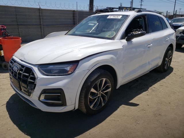 Photo 2 from auction – 2021 AUDI Q5 PREMIUM with VIN WA1BAAFY6M2016779