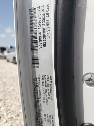 Photo 10 from auction – 2021 DODGE CHALLENGER with VIN 2C3CDZFJ8MH627430