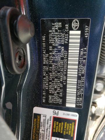 Photo 10 from auction – 2016 TOYOTA CAMRY LE with VIN 4T1BF1FK0GU261407
