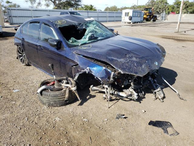 BMW M5 2022 с VIN WBS83CH07NCJ25320 - Снимка от търг