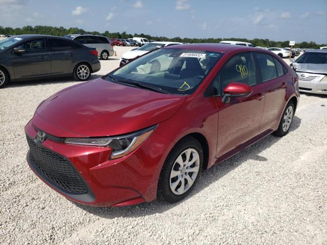 Photo 2 from auction – 2022 TOYOTA COROLLA LE with VIN JTDEPMAE5NJ223512