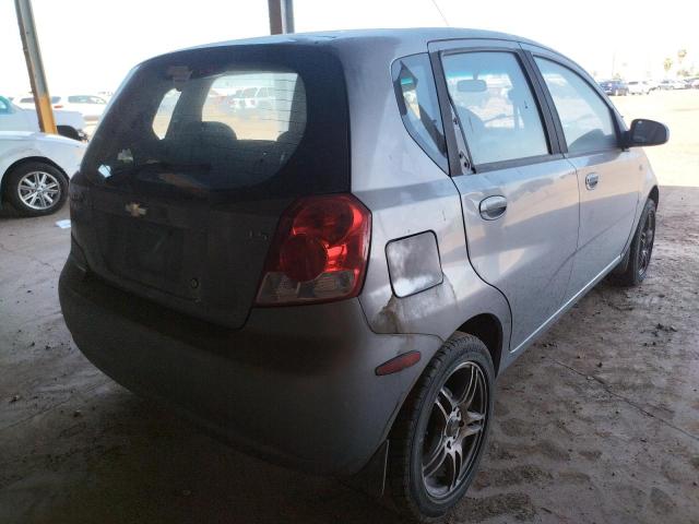 Photo 4 from auction – 2008 CHEVROLET AVEO BASE with VIN KL1TD66608B275147