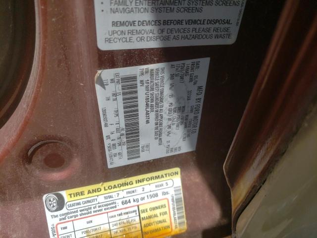 Photo 10 from auction – 2006 FORD EXPEDITION with VIN 1FMFU18546LA83746