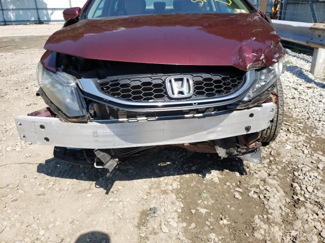 Photo 9 from auction – 2015 HONDA CIVIC LX with VIN 2HGFB2F54FH505922
