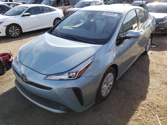 Photo 2 from auction – 2019 TOYOTA PRIUS with VIN JTDKARFU6K3096187
