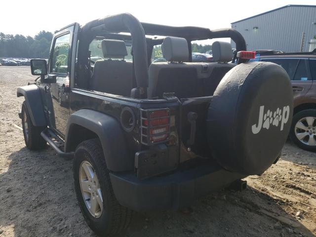 Photo 3 from auction – 2010 JEEP WRANGLER S with VIN 1J4AA2D13AL139372
