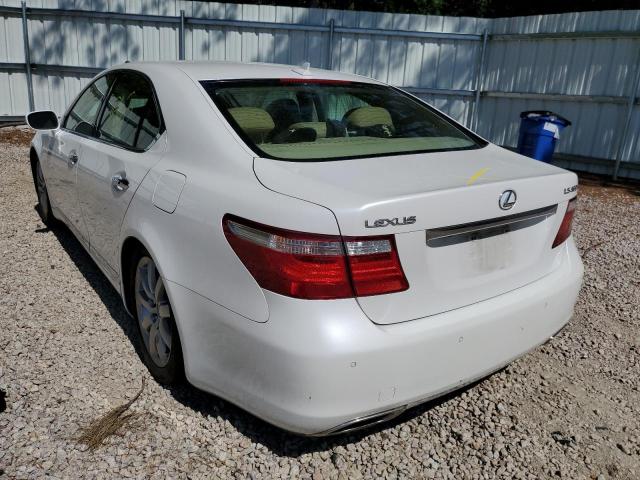 Photo 3 from auction – 2008 LEXUS LS 460 with VIN JTHBL46F785067713