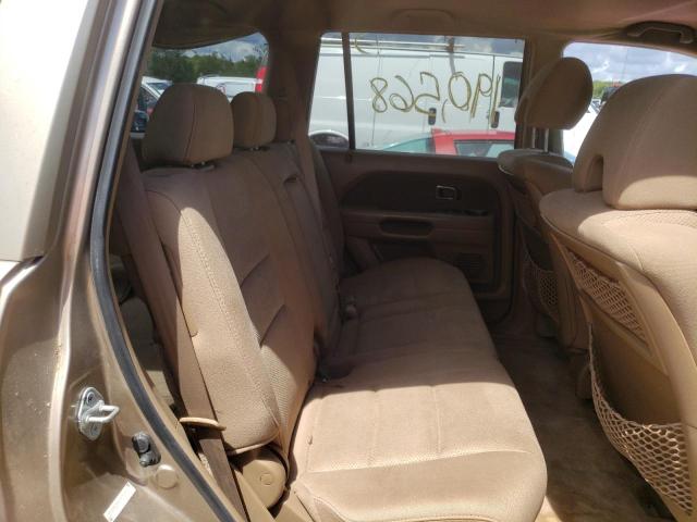 Photo 6 from auction – 2006 HONDA PILOT EX with VIN 5FNYF28436B022265