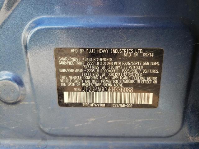 Photo 10 from auction – 2014 SUBARU XV CROSSTR with VIN JF2GPAGC5EH336088