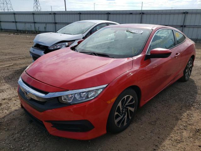 Photo 2 from auction – 2018 HONDA CIVIC LX with VIN 2HGFC4B08JH309302