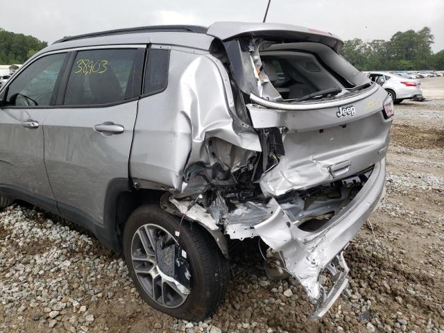 Photo 9 from auction – 2020 JEEP COMPASS LA with VIN 3C4NJCBB7LT142906