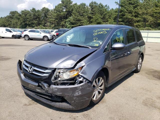Photo 2 from auction – 2014 HONDA ODYSSEY EX with VIN 5FNRL5H40EB020003