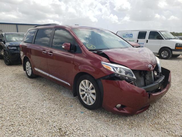TOYOTA SIENNA XLE 2015 with VIN 5TDYK3DC5FS649740 - Photo from auction