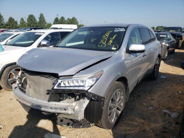 Photo 2 from auction – 2014 ACURA MDX TECHNO with VIN 5FRYD4H68EB035089