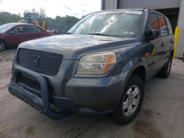 Photo 2 from auction – 2007 HONDA PILOT LX with VIN 2HKYF18157H516842