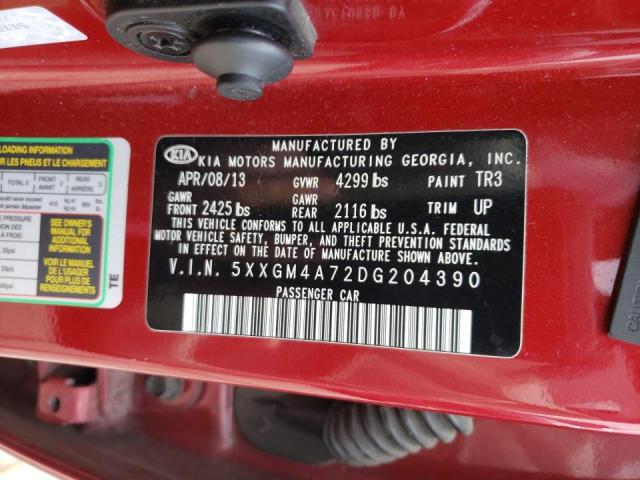 Photo 10 from auction – 2013 KIA OPTIMA LX with VIN 5XXGM4A72DG204390