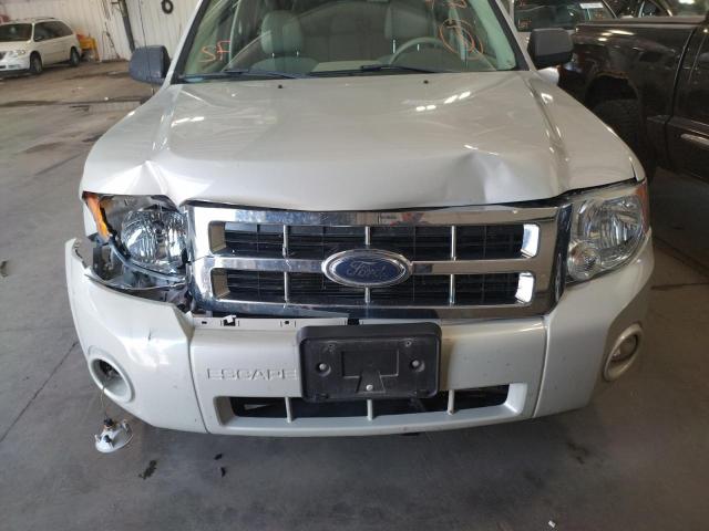 Photo 9 from auction – 2008 FORD ESCAPE XLT with VIN 1FMCU93168KE20786