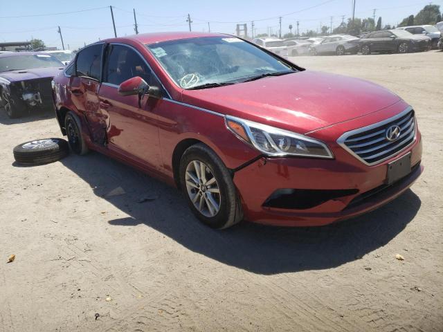 HYUNDAI SONATA SE 2015 with VIN 5NPE24AF0FH073696 - Photo from auction