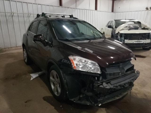 CHEVROLET TRAX LTZ 2015 with VIN KL7CJNSB5FB183704 - Photo from auction
