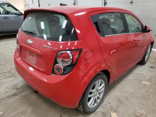 Photo 4 from auction – 2013 CHEVROLET SONIC LT with VIN 1G1JC6SH2D4151088